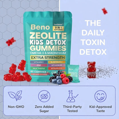 Beno - Kids Detox & Multivitamin Gummies